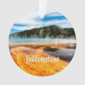 Yellowstone National Park Mountains Natuur Animals Ornament (voorkant)