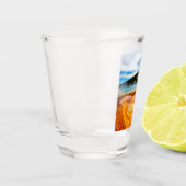 Yellowstone National Park Mountains Natuur Animals Shot Glas (Links)