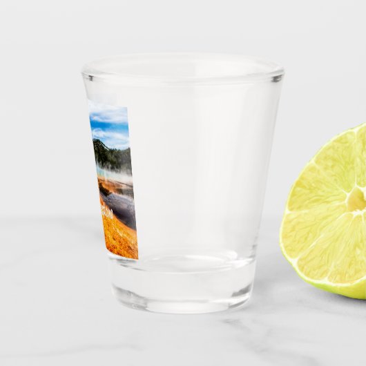Yellowstone National Park Mountains Natuur Animals Shot Glas (Rechts)
