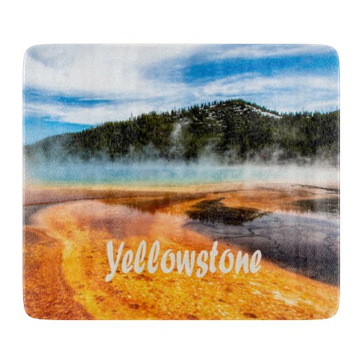 Yellowstone National Park Mountains Natuur Animals Snijplank (Voorkant)