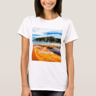 Yellowstone National Park Mountains Natuur Animals T-shirt