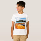 Yellowstone National Park Mountains Natuur Animals T-shirt (Voorkant volledig)