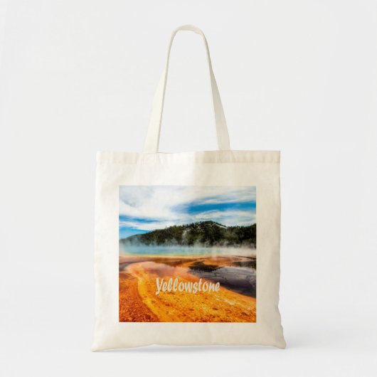 Yellowstone National Park Mountains Natuur Animals Tote Bag (Voorkant)