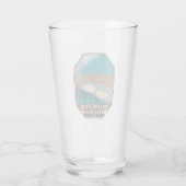 Yellowstone National Park Mud Volcano  Glas (Achterkant)