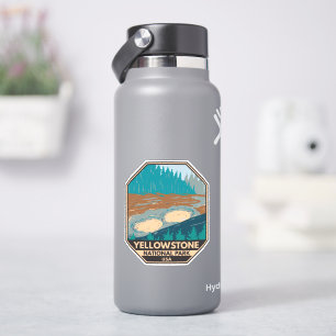 Yellowstone National Park Mud Volcano  Sticker