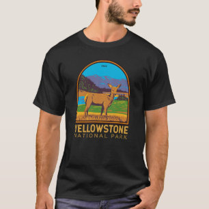 Yellowstone National Park Mule Deer  T-shirt