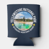 Yellowstone National Park Nature Landscape Blikjeskoeler (Achterkant)