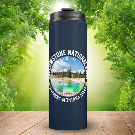 Yellowstone National Park  Nature Landscape Thermosbeker