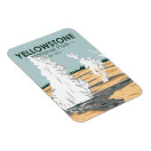 Yellowstone National Park Norris Geyser Basin Magneet (Rechterzijde)