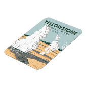 Yellowstone National Park Norris Geyser Basin Magneet (Linkerzijde)
