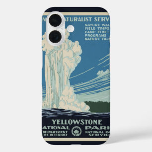  Yellowstone National Park Old Faithful iPhone 16 Hoesje