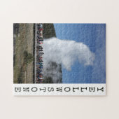 Yellowstone National Park Old Faithful Puzzle Legpuzzel (Horizontaal)