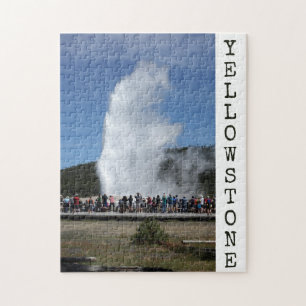 Yellowstone National Park Old Faithful Puzzle Legpuzzel