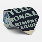 Yellowstone National Park Old Faithful Stropdas (Opgerold)