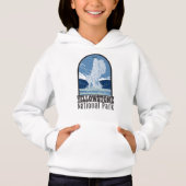 Yellowstone National Park Old Faithful Vintage (Voorkant)