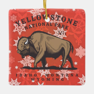 Yellowstone National Park Ornament