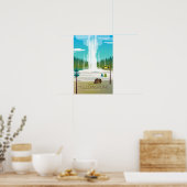 Yellowstone National Park, Oude Getrouwe Print (Keuken)