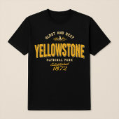 Yellowstone National Park "Oudste en beste" 1872 T-shirt