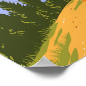 Yellowstone National Park Petrified Tree  Poster (Hoek)