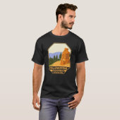 Yellowstone National Park Petrified Tree  T-shirt (Voorkant volledig)