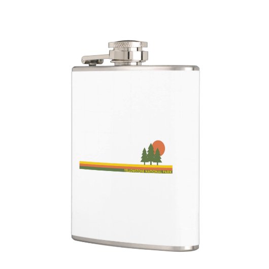 Yellowstone National Park Pine Trees Sun Heupfles (Links)