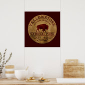 Yellowstone National Park Poster (Keuken)