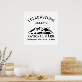 Yellowstone National Park Poster (Keuken)