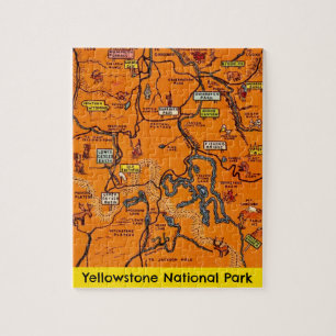 Yellowstone National Park Puzzle Legpuzzel