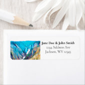 Yellowstone National Park Return Address Labels (Insitu)