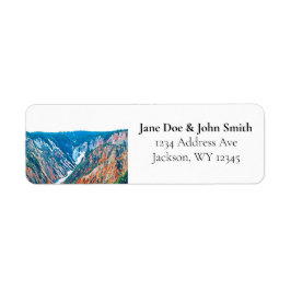 Yellowstone National Park Return Address Labels