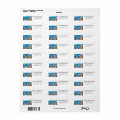 Yellowstone National Park Return Address Labels (Full Sheet)