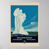  Yellowstone National Park Revel Poster (Voorkant)