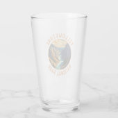 Yellowstone National Park River Distress Circle Glas (Achterkant)
