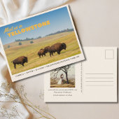Yellowstone National Park Save the Date Briefkaart