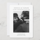 Yellowstone National Park Save the Date Huwelijk Kaart (Achterkant)