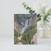 Yellowstone National Park Schilderachtig Uitzicht  Briefkaart (Staand voorkant)