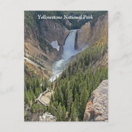 Yellowstone National Park Schilderachtig Uitzicht Briefkaart