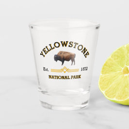 Yellowstone National Park Shot Glass Glas