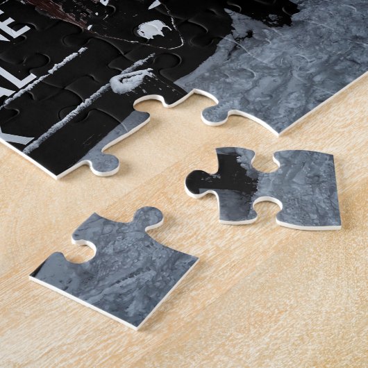 Yellowstone National Park Sign. Legpuzzel (Zijkant)