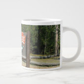 Yellowstone National Park, sign, Wyoming, U.S. Grote Koffiekop (Rechts)