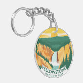 Yellowstone National Park Sleutelhanger (Voorkant Links)