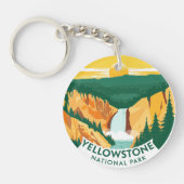 Yellowstone National Park Sleutelhanger (Voorkant)