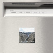 Yellowstone National Park Square magneet (Insitu (Vaatwasser))