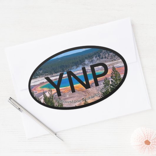 Yellowstone National Park Sticker (Envelop)