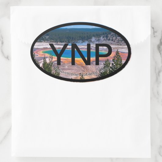 Yellowstone National Park Sticker (Tas)