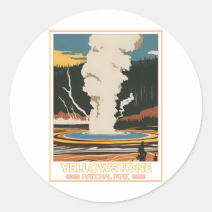 Yellowstone National Park Sticker
