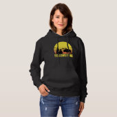 Yellowstone National Park Sunset 1 Hoodie (Voorkant volledig)