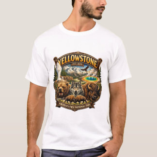 YELLOWSTONE NATIONAL PARK T-SHIRT