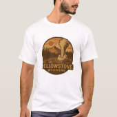 Yellowstone National Park T Shirt (Voorkant)