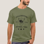 Yellowstone National Park T-shirt (Voorkant)